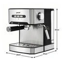 Pronti 1.6L Automatic Coffee Espresso Machine with Steam Frother-3
