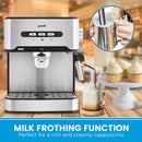 Pronti 1.6L Automatic Coffee Espresso Machine with Steam Frother-7