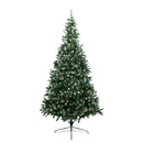 Christabelle 1.2m Pre-Lit LED Artificial Christmas Tree with Snow Tipped Needles Pine Cones Stand-3