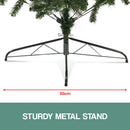 Christabelle 1.2m Pre-Lit LED Artificial Christmas Tree with Snow Tipped Needles Pine Cones Stand-10