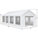 Wallaroo 4x8 Outdoor event marquee - White-3