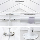 Wallaroo 4x8 Outdoor event marquee - White-4