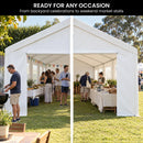 Wallaroo 4x8 Outdoor event marquee - White-7