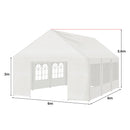 Wallaroo 6x6m Outdoor Event Marquee Gazebo Party Wedding Tent - White-3