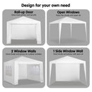 Wallaroo 3x3m Outdoor Party Wedding Event Gazebo Tent - White-3