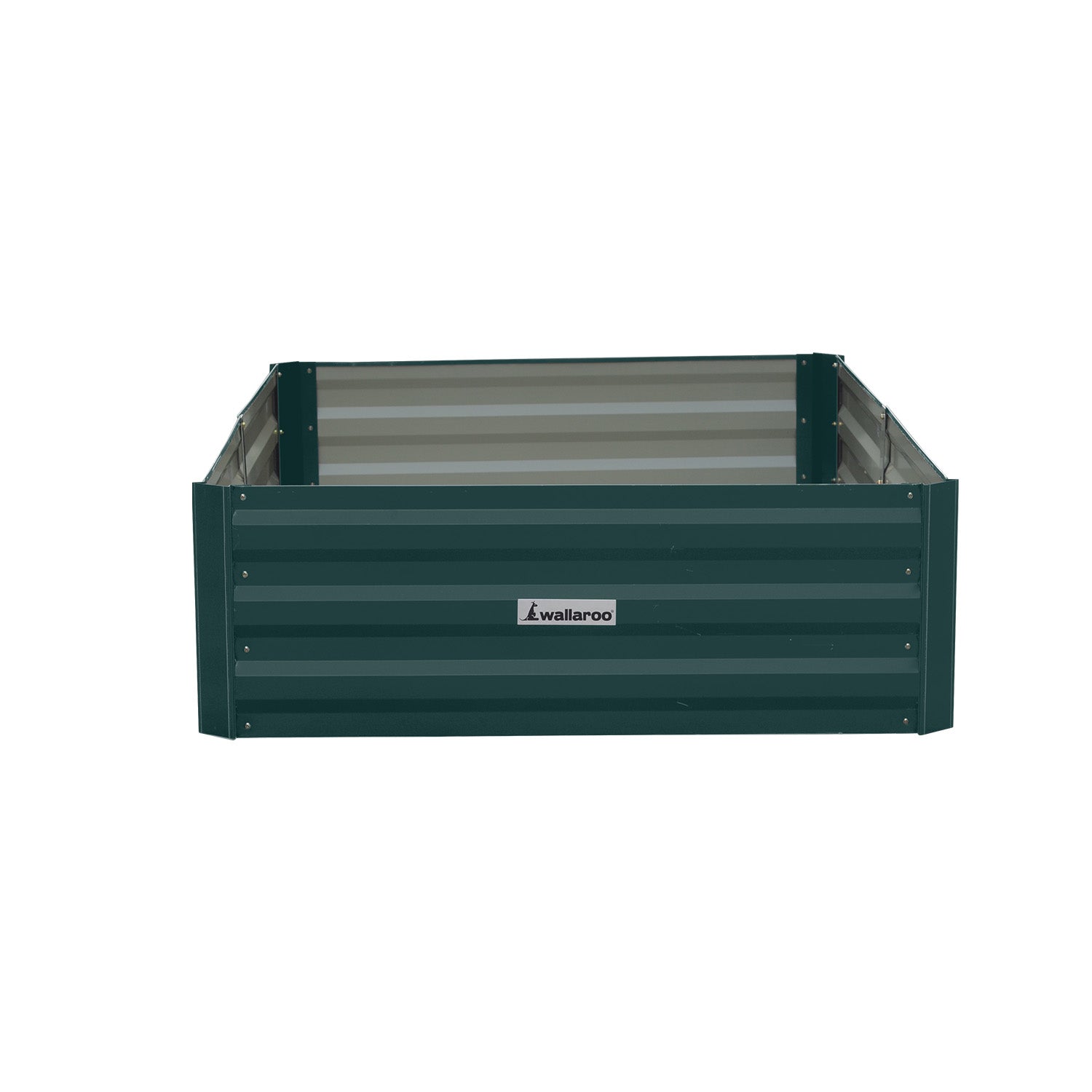 Wallaroo Garden Bed 150 x 90 x 30cm Galvanized Steel - Green - 0