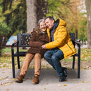 Wallaroo Steel Outdoor Garden Bench - Lattice-9