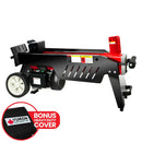 Yukon 7 Ton Electric Log Splitter With Side Protectors Axe Wood Cutter-1
