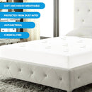 Laura Hill Fitted Bamboo Mattress Protector Underlay Queen King Single Size-5