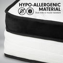 Laura Hill  Double Mattress Bed Size Euro Top 5 Zone Spring Foam 32cm Bedding Pocket-7