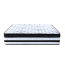 Laura Hill King Mattress Bed Size Euro Top 5 Zone Spring Foam 34cm Bedding-2