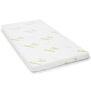 Laura Hill Cool Gel Memory Foam Mattress Topper Bamboo Fabric Cover Double-1