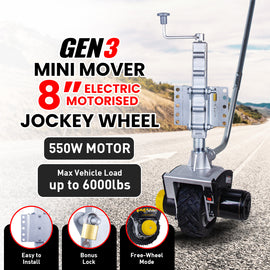 Mini Mover 12v 550w Gen3 Electric Motorised Jockey Wheel - 0