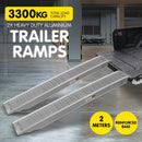 Kartrite 2x Heavy Duty Aluminium Loading Ramps - 2m-6