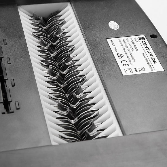 Centurion 21L Cross-Cut Office Shredder 10-Sheet Paper, CD & Credit Card Security