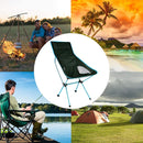 Camping Chair Folding High Back Backpacking Chair with Headrest, Lightweight Portable Compact for Outdoor Camp, Travel, Beach, Picnic, Festival-8