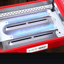 Portable Gas Stove Burner Butane BBQ Camping Gas Cooker With Non Stick Plate Black without Fish Pan and Lid-9