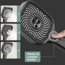 Geobella Luxury Shower System Hot Cold Mixer Shower Set Bathroom Thermostatic SPA Rainfall Bath Tap Bathtub Wall Mount LED Digital Faucet-5