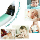 Baby Nasal Aspirator Electric Safe Hygienic Nose Cleaner Snot Sucker For baby (Green)-10