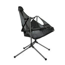 Camping Chair Foldable Swing Luxury Recliner Relaxation Swinging Comfort Lean Back Outdoor Folding Chair Outdoor Freestyle Portable Folding Rocking Chair Blue-9