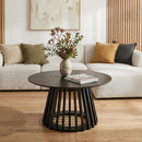 Palmer Slatted Sphere Coffee Table-2