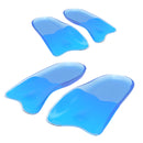 2X Pair Half Insoles Shoe Inserts L Size Gel Arch Support Foot Pad-1