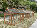 YES4PETS 5 M Large Chicken Coop Run Guinea Pig Cage Villa Extension Rabbit Hutch House Pen-4