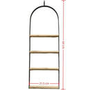 YES4PETS Bird Cage Jumbo Swing Metal Arch Frame Wood Perch Canary Pet Parrot Hanging Toy-5
