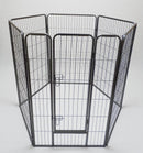 YES4PETS 6 Panel 120 cm Heavy Duty Pet Dog Cat Rabbit Playpen Fence With Cover-2