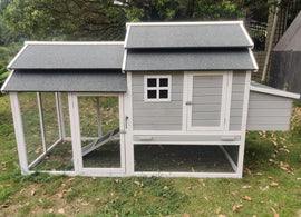 YES4PETS 230 CM XL Chicken Coop Rabbit Hutch Guinea Pig Cage Ferret House - 0