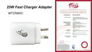 BDI 25W PD Quick Charger AU plug with USB-A and Type-C Ports-5