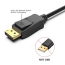 BENFEI 000200BK [VESA Certified] DP to DP Male to Male Cable 3M Supports 8K@60Hz Compatible with Lenovo, Dell, HP, ASUS and More-4