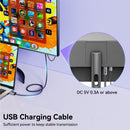 BENFEI 000419GY 8K DisplayPort V1.4 to HDMI V2.1 Aluminum Shell, Nylon Braided Cable 1.8M-3