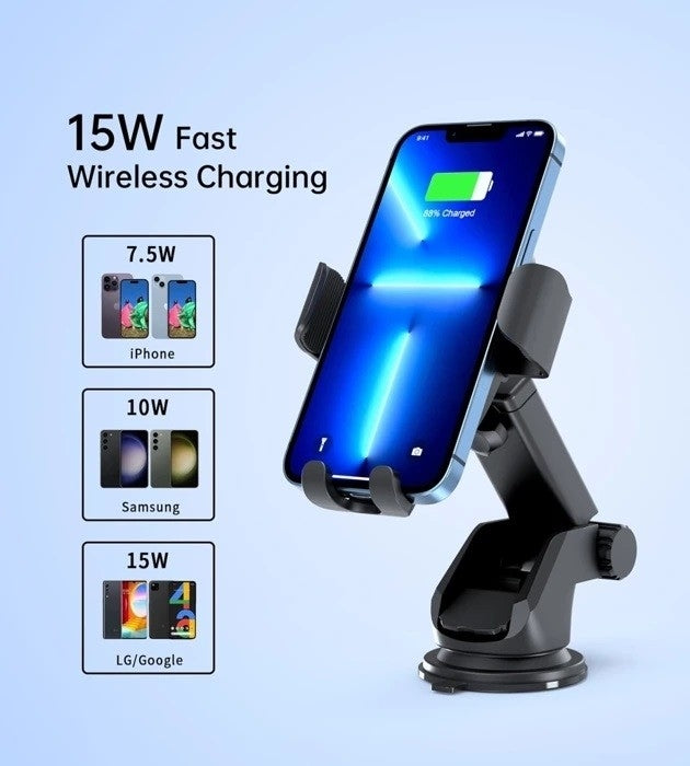 CHOETECH T203-F 15W Gravity Car Charger Holder