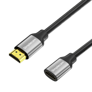 Simplecom CAF310 1.0M HDMI 2.1 Extension Cable Male to Female 48Gbps 8K@60Hz