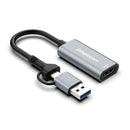 Simplecom DA306C USB 3.0 and USB-C to HDMI Video Card Adapter Full HD 1080p-1