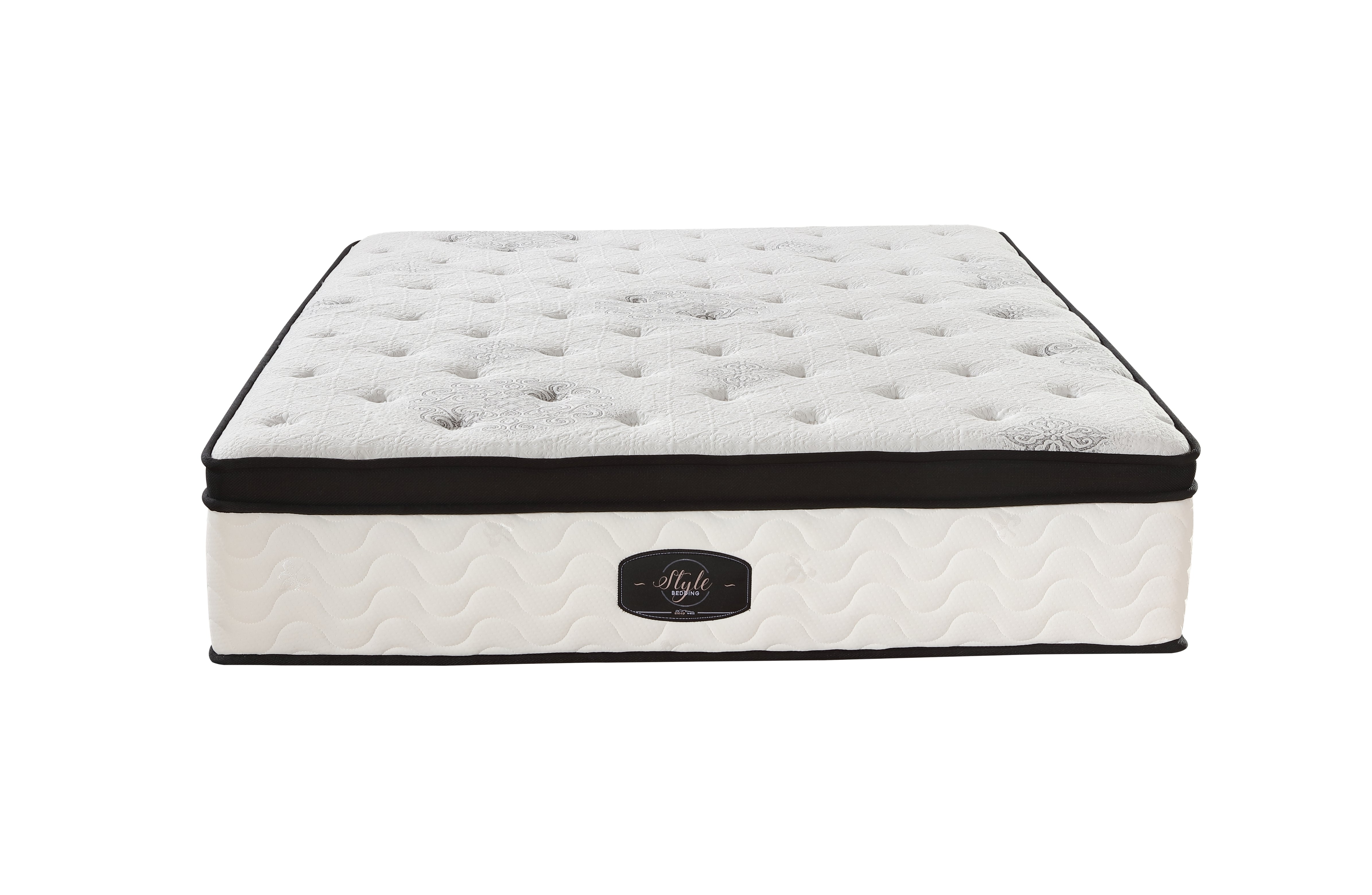 Chiro 7 Zone Latex Euro Top 35cm Pocket Spring Mattress - Double Size - 0