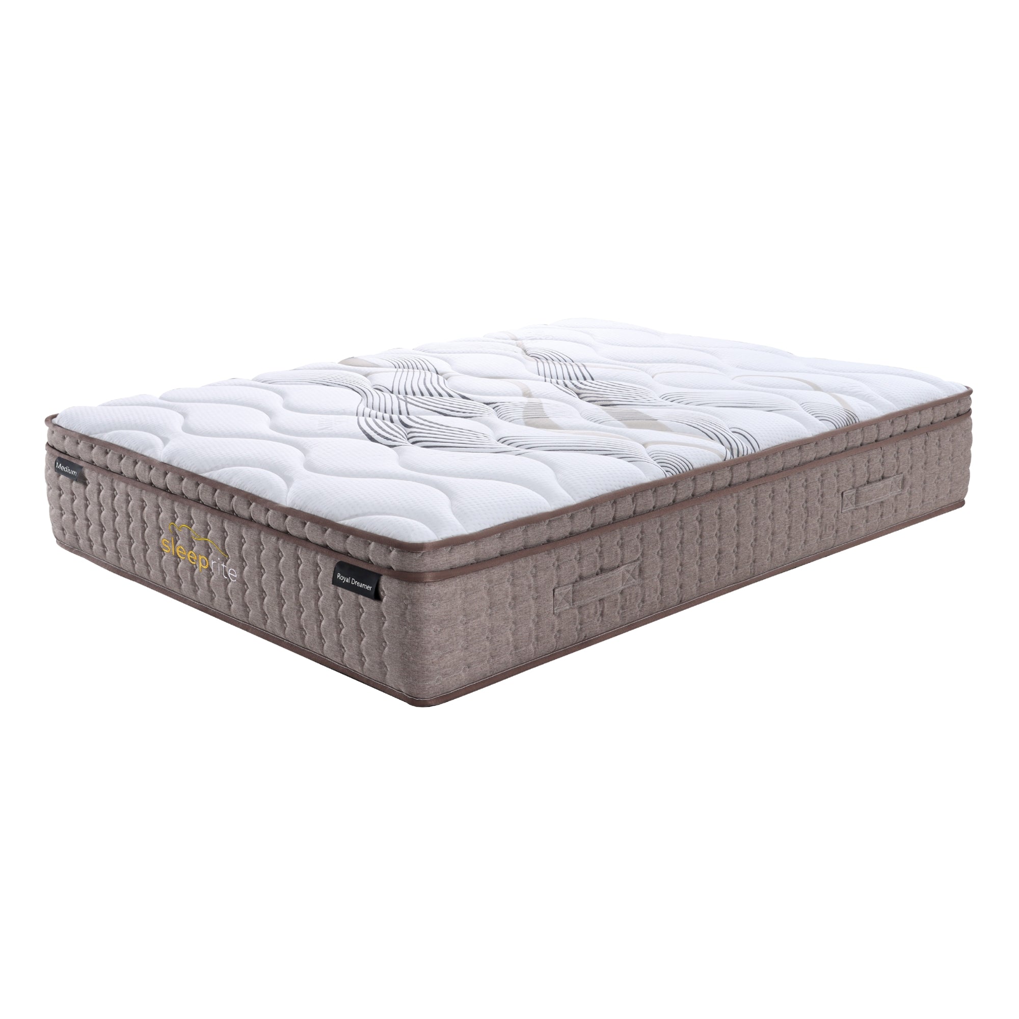 Royale Dreamer  Medium Mattress 30cm Luxury Top 7 Zones Pocket Spring - Queen - 0