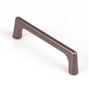 Black Zinc Kitchen Cabinet Handles Drawer Bar Handle Pull 96mm-1