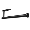 Kitchen Paper Holder Under Cabinet Wall Mount Adhesive Paper Towel Holder  Black-1