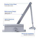 Auto Commercial Door Closers Hydraulic Door Closer for Home  Commercial Door 45-60kg-3