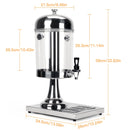 8L Commercial Restaurant Buffet Beverage Juice Beverage Dispenser Drink Container-2