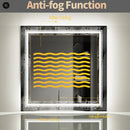 Interior Ave - 80 x 80cm Square Frameless LED Bathroom Mirror-4