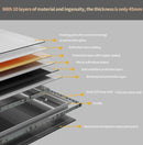 Interior Ave - 80 x 80cm Square Frameless LED Bathroom Mirror-5