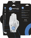 Awezingly Premium Quality Cabretta Leather Golf Glove for Men - White (M)-3