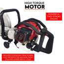 Petrol Demolition Saw 75CC Concrete Cut Off Wet Demo Road Cutter Brick 350MM-3