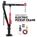 900kg Swivel Hydraulic Crane Hoist 12V Electric Jack-1