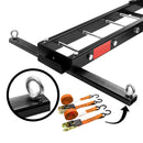 Motorcycle Motorbike Carrier Rack Towbar Arm Rack Dirt Bike Ramp Brake Lights-3
