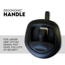 Black Whale Tail T Handle Lock Latch/Compression Lock Trailer Ute Toolbox-4