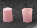 20 Pack Blush Pink Glass Votive Tealight Candle Holders House Party Centerpiece Xmas Wedding Decor Glass Candlestick Party Decorations Bridal Valentines Event-1